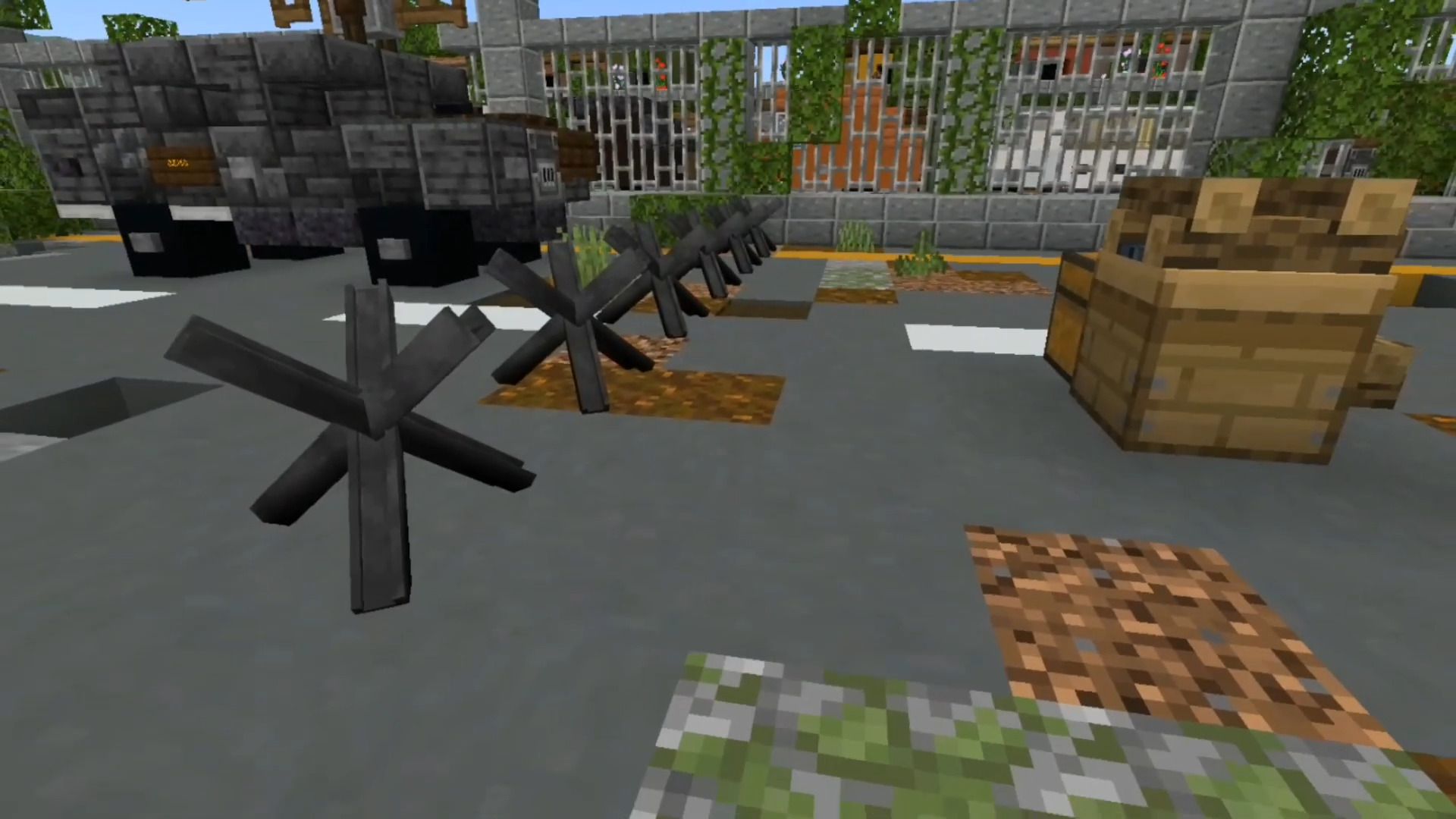 Bedrock Barricades Pack Addon (1.19) - MCPE/Bedrock Mod 15