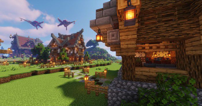 Fantasy Village Map (1.19) - MCPE/Bedrock 15