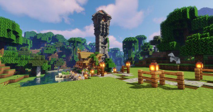 Fantasy Village Map (1.19) - MCPE/Bedrock 17