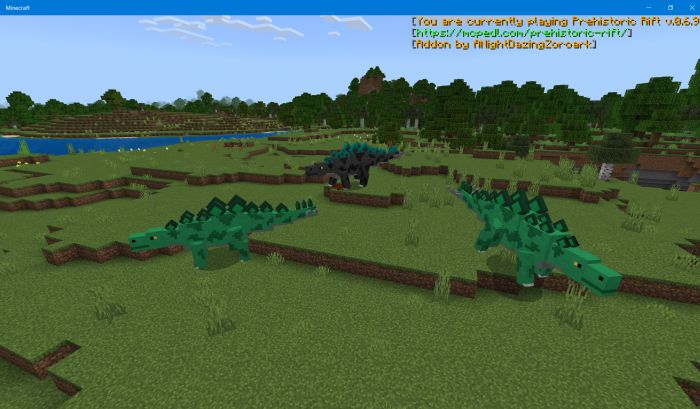 Prehistoric Rift Addon (1.19) - MCPE/Bedrock Dinosaur Mod 19