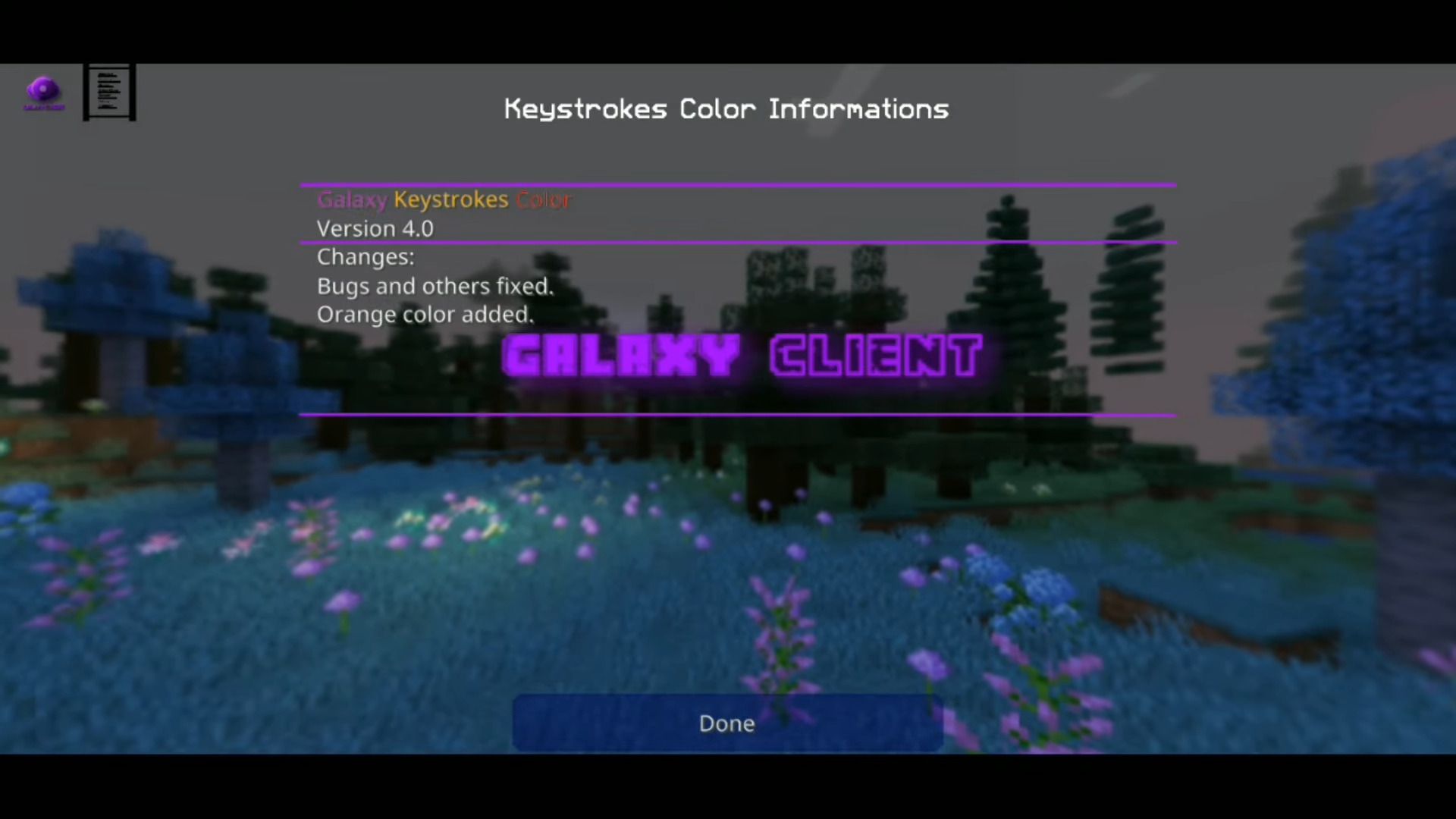 Galaxy Client (1.19) - Better UI, PvP Texture, No Lag 4