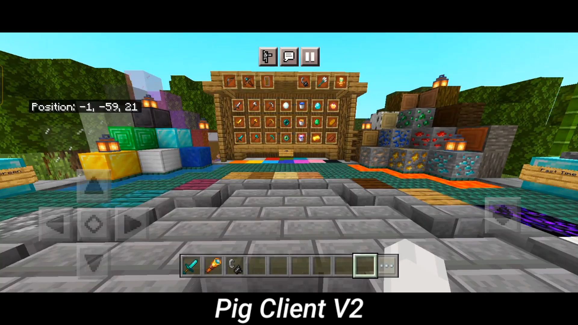 Pig Client (1.19) - FPS Boost, No Lag, Better PvP 4