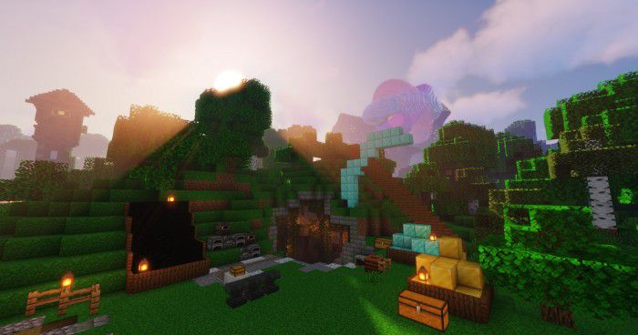 Fantasy Village Map (1.19) - MCPE/Bedrock 21