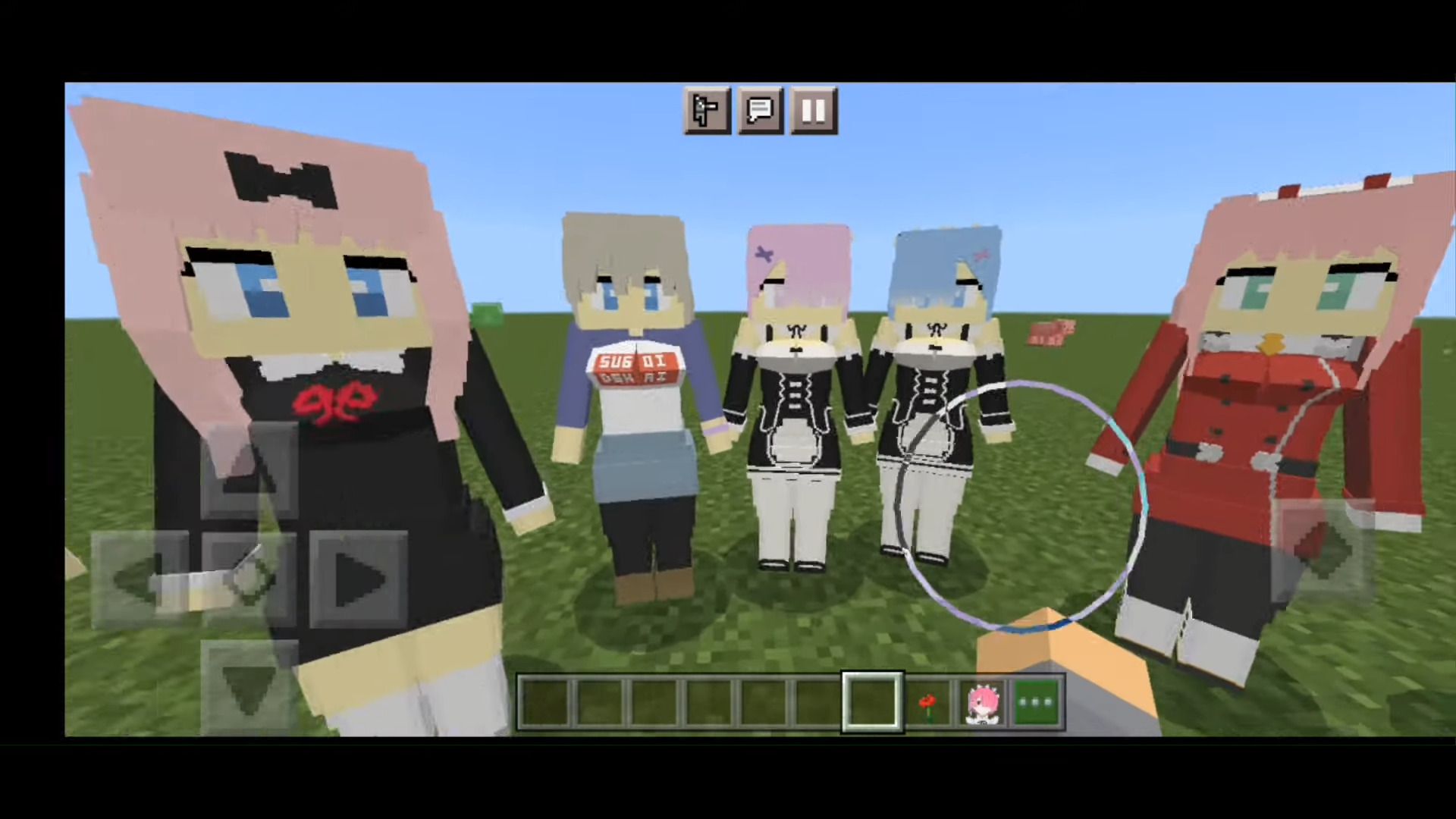 Anime Waifus Addon (1.20, 1.19) - MCPE/Bedrock Mod 20