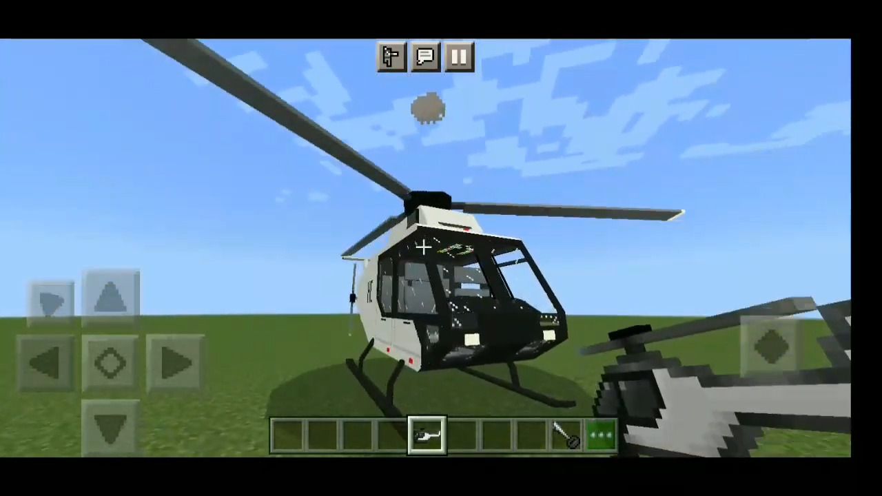 Survival Helicopters Addon (1.20, 1.19) - MCPE/Bedrock Mod 17