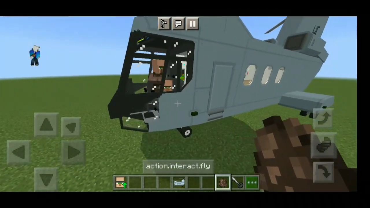 Survival Helicopters Addon (1.20, 1.19) - MCPE/Bedrock Mod 21