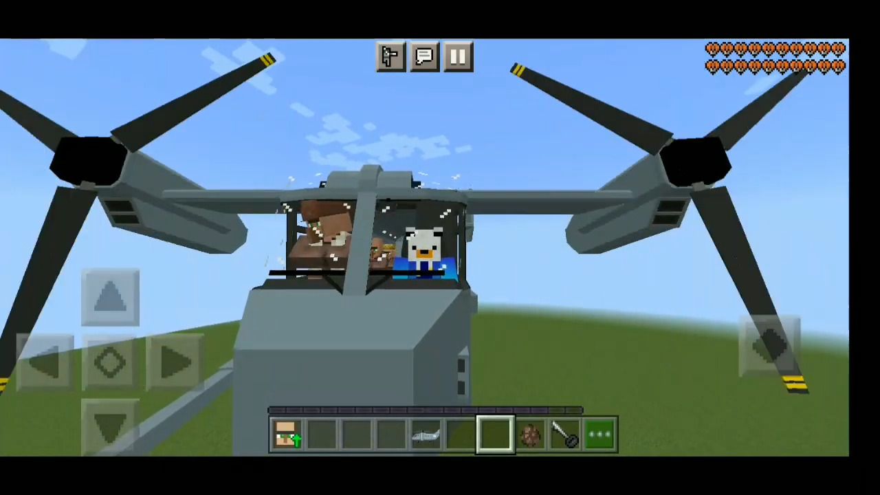 Survival Helicopters Addon (1.20, 1.19) - MCPE/Bedrock Mod 23