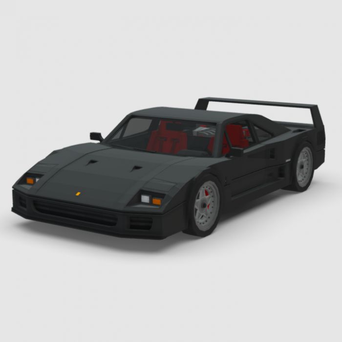 '87 Ferrari F40 Addon (1.19) - MCPE/Bedrock Mod 4