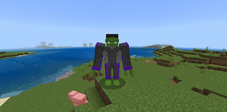 Hulk Addon (1.19) - MCPE/Bedrock Mod 4