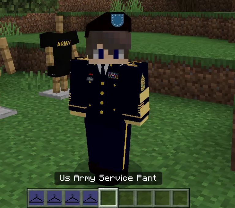 U.S. Army Uniform Addon (1.19) - MCPE/Bedrock Mod 4