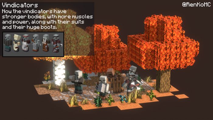 Autumn Vibes Resource Pack (1.19) - MCPE/Bedrock 36