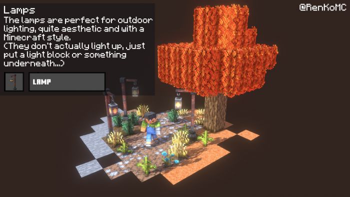 Autumn Vibes Resource Pack (1.19) - MCPE/Bedrock 5