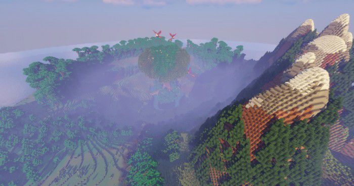 Fantasy Island Map (1.19) - MCPE/Bedrock 5