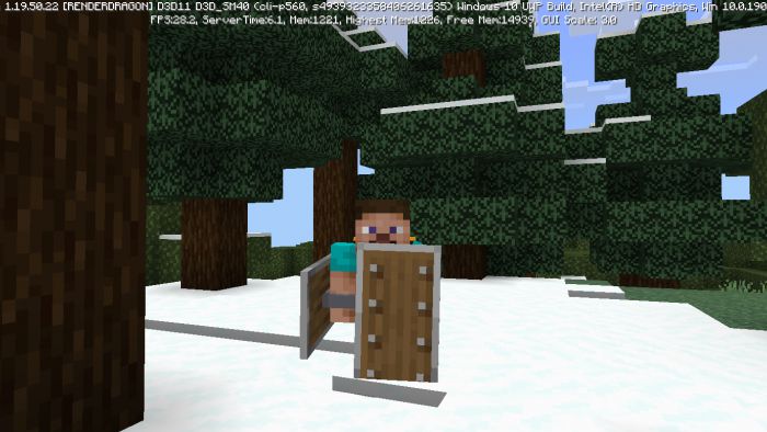 Planky Shields Texture Pack (1.19) - MCPE/Bedrock 5