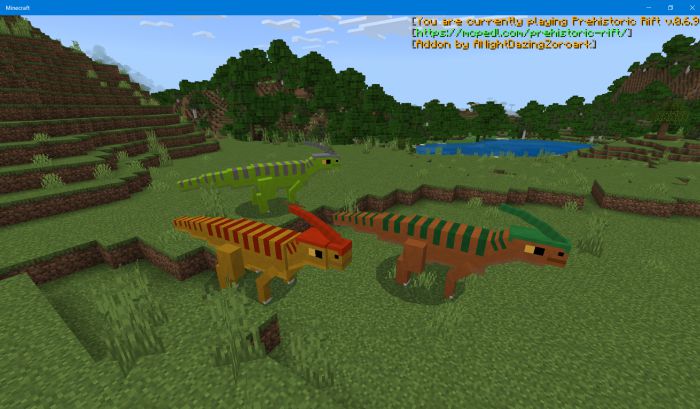 Prehistoric Rift Addon (1.19) - MCPE/Bedrock Dinosaur Mod 43