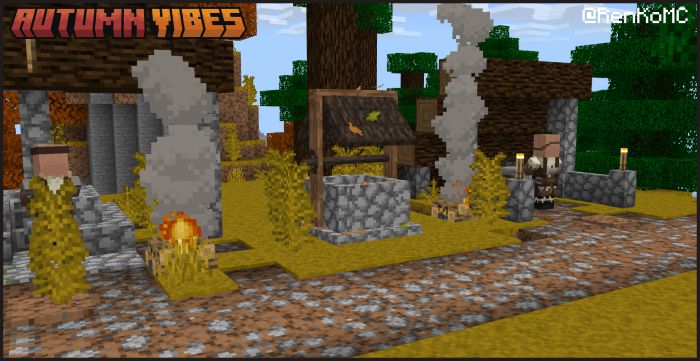 Autumn Vibes Resource Pack (1.19) - MCPE/Bedrock 46