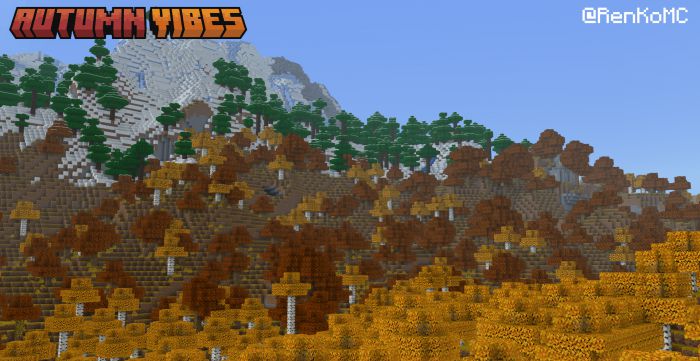 Autumn Vibes Resource Pack (1.19) - MCPE/Bedrock 48