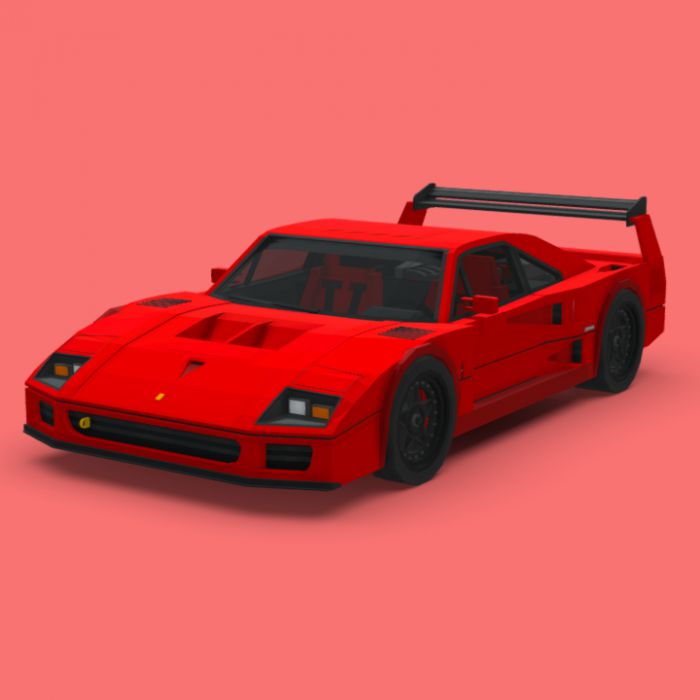 '87 Ferrari F40 Addon (1.19) - MCPE/Bedrock Mod 6