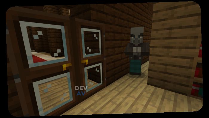 Glass Doors Texture Pack (1.19) - MCPE/Bedrock 5