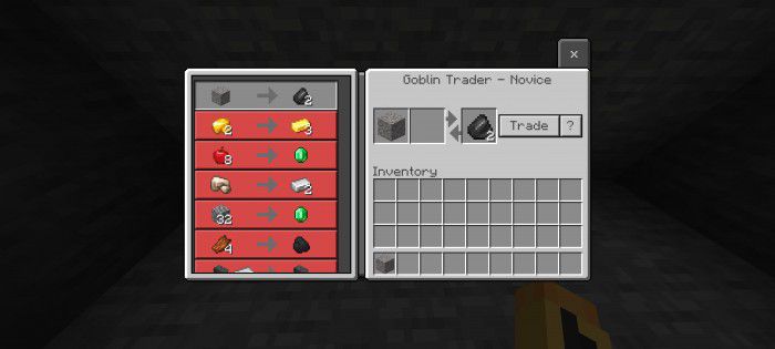 Goblin Traders Addon (1.19) - MCPE/Bedrock Mod 5