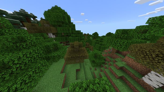 Better Birch Leaves Texture Pack (1.20, 1.19) - MCPE/Bedrock 7