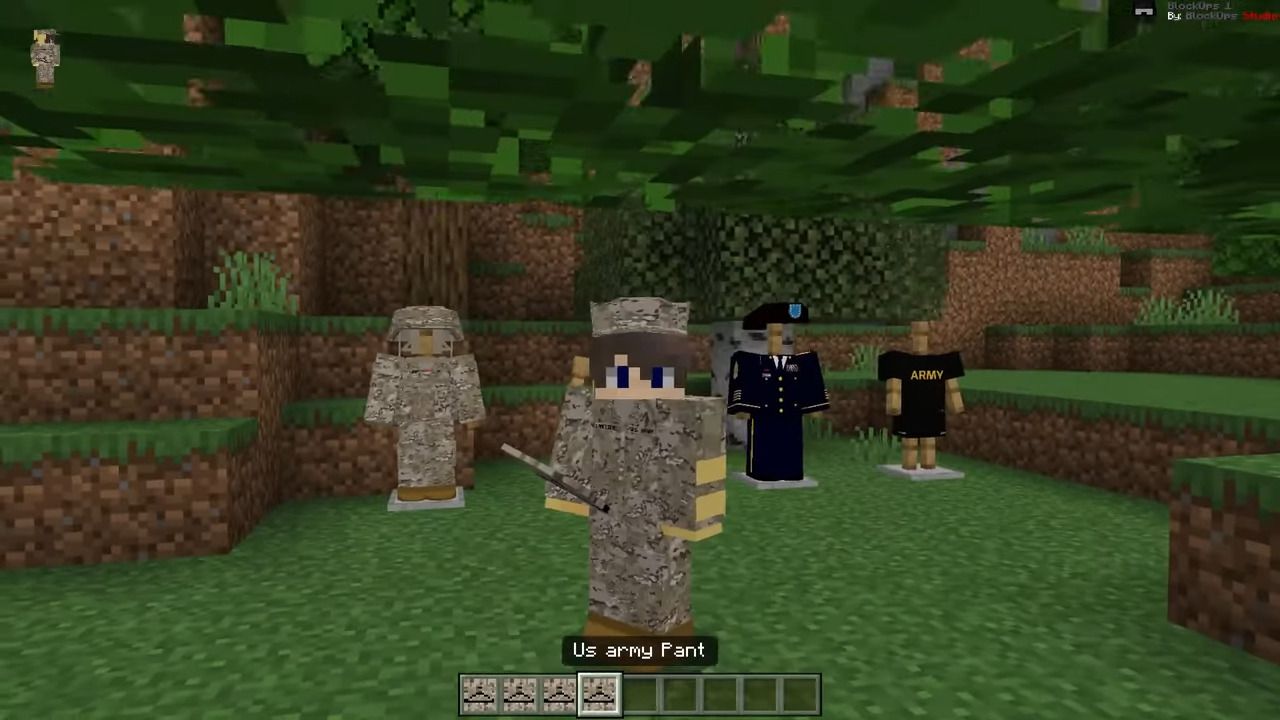 U.S. Army Uniform Addon (1.19) - MCPE/Bedrock Mod 7