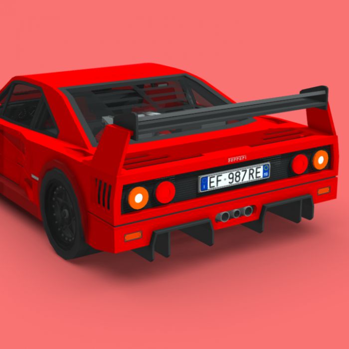 '87 Ferrari F40 Addon (1.19) - MCPE/Bedrock Mod 8