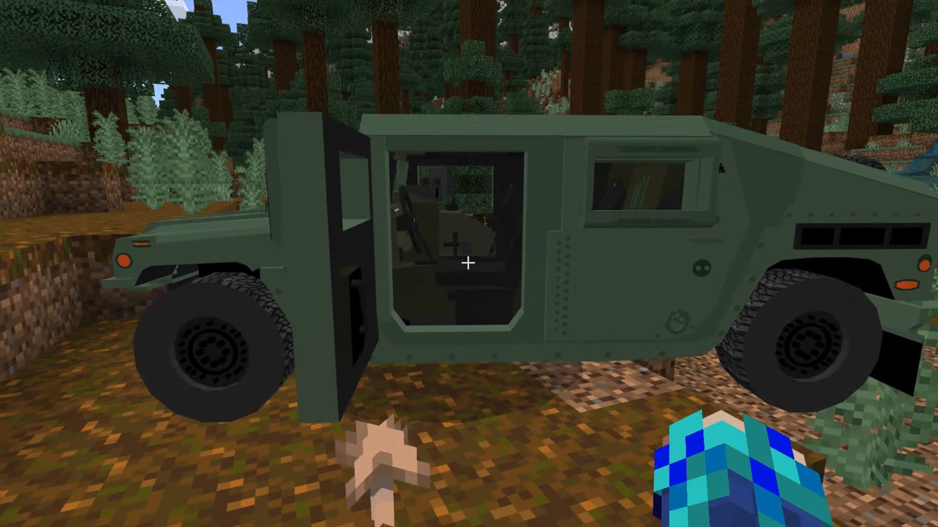 M1151a3 Humvee Addon (1.19) - MCPE/Bedrock Military Mod 8