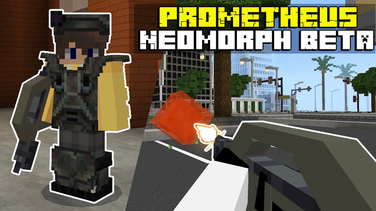 AVP: Prometheus Addon (1.19) - MCPE/Bedrock Alien Mod 1