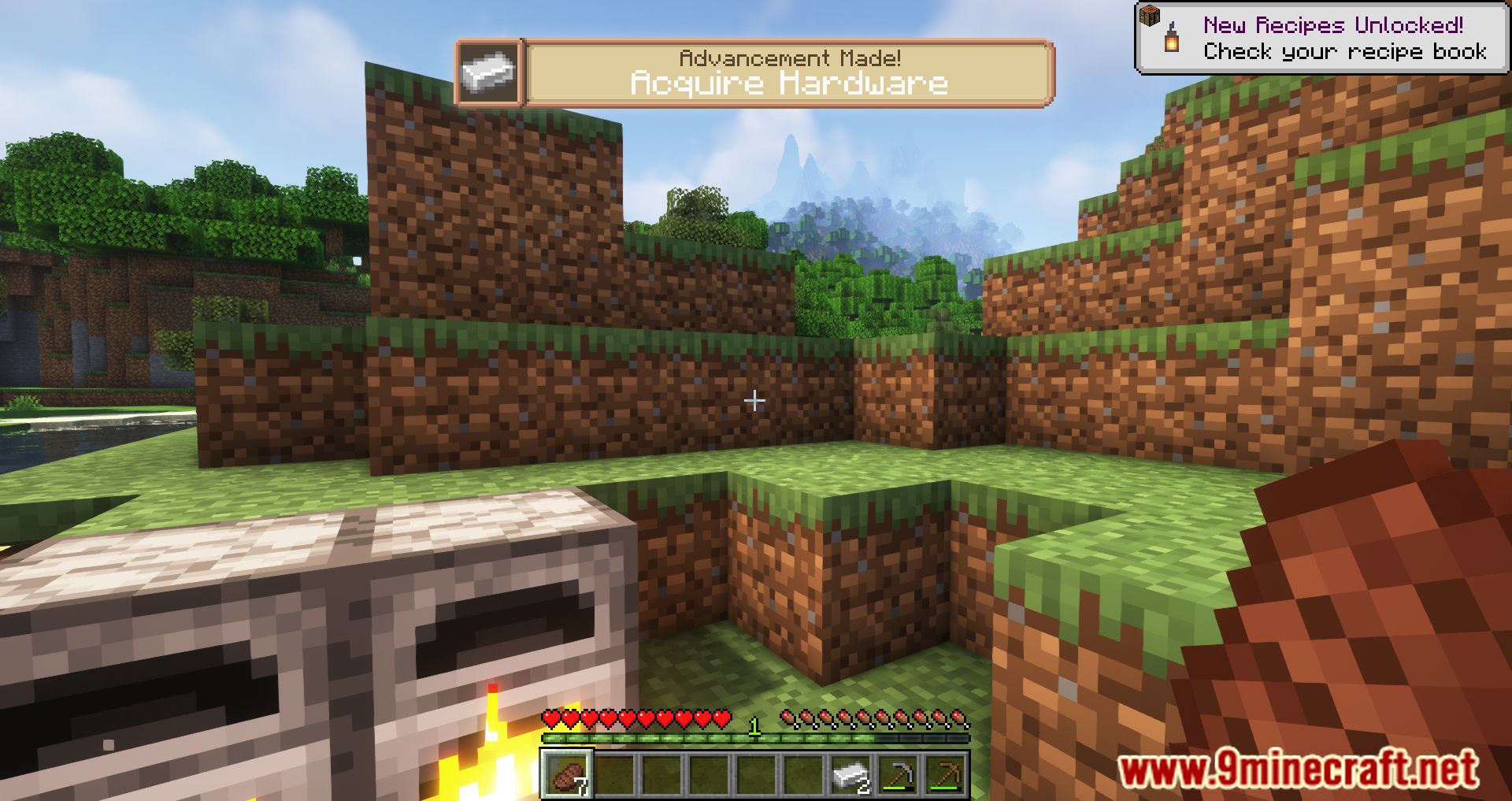 Advancement Plaques Mod (1.20.2, 1.19.4) - New Fancy Glowing Plaques 5