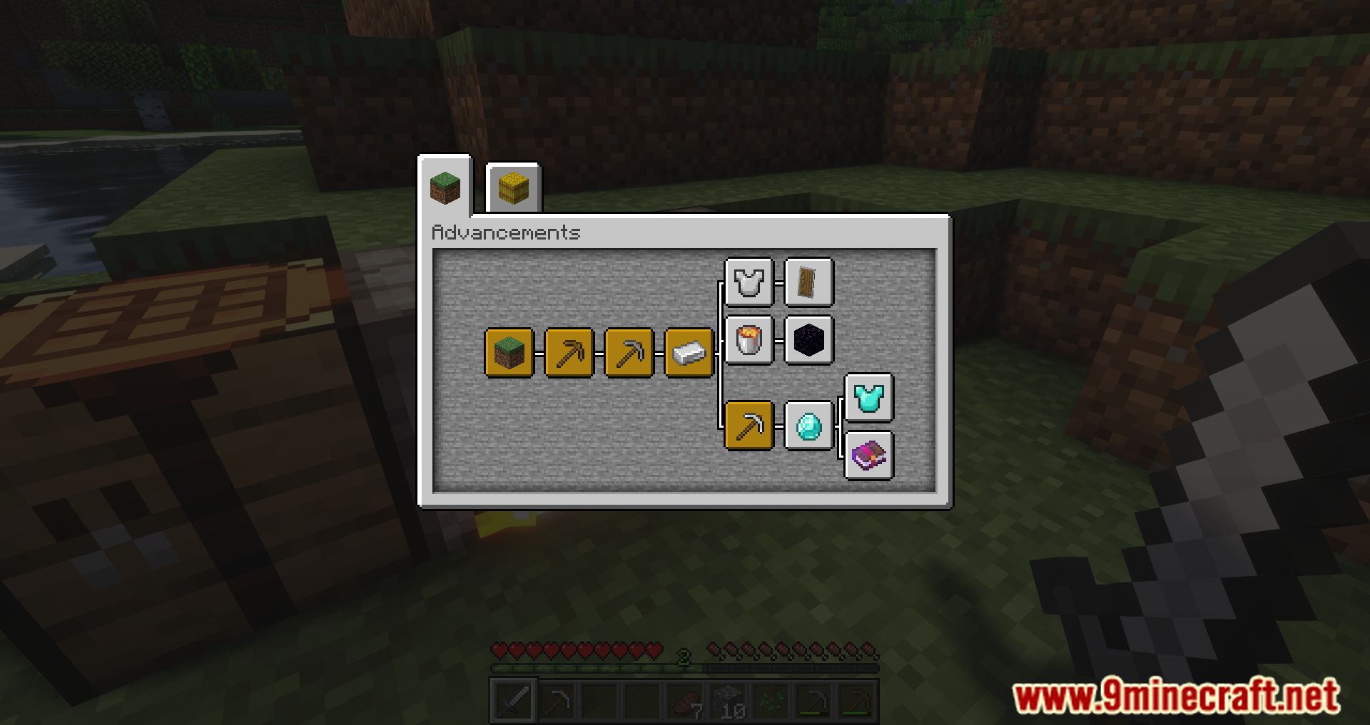 Advancement Plaques Mod (1.20.2, 1.19.4) - New Fancy Glowing Plaques 8