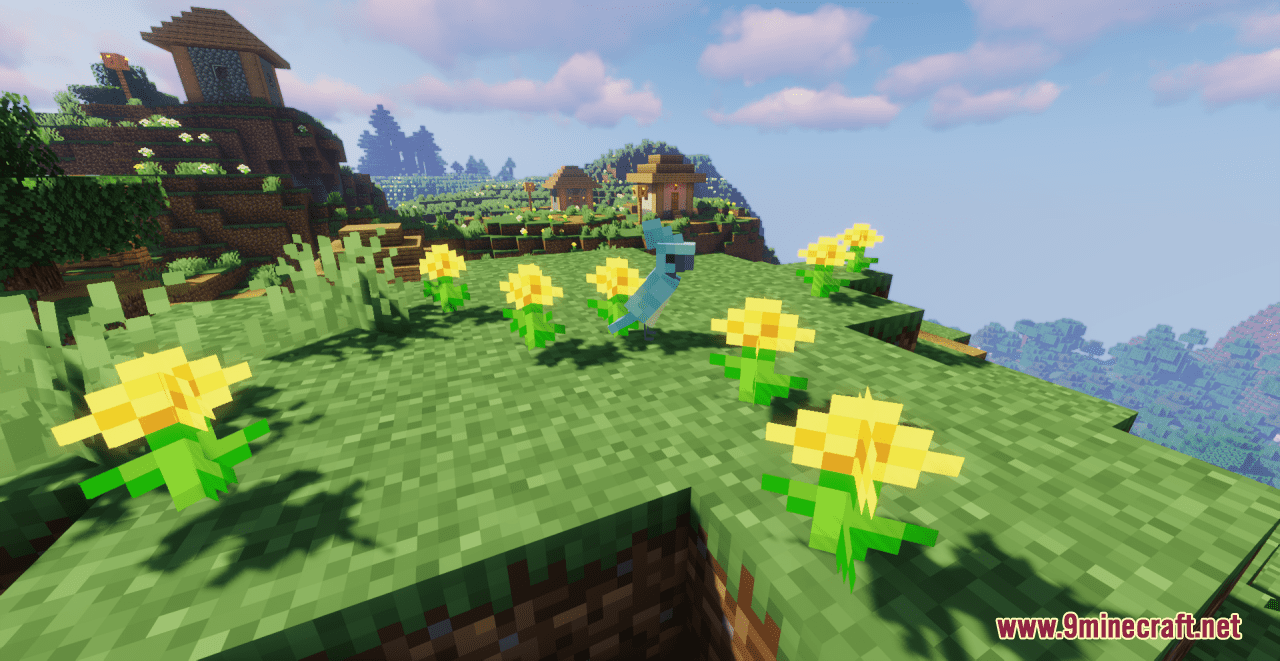 Aesthetic Birds Resource Pack (1.20.6, 1.20.1) - Texture Pack 11