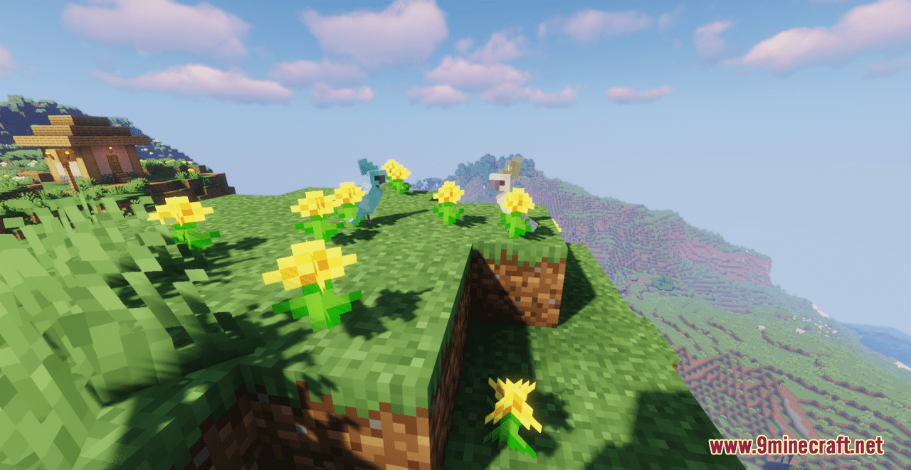 Aesthetic Birds Resource Pack (1.20.6, 1.20.1) - Texture Pack 12