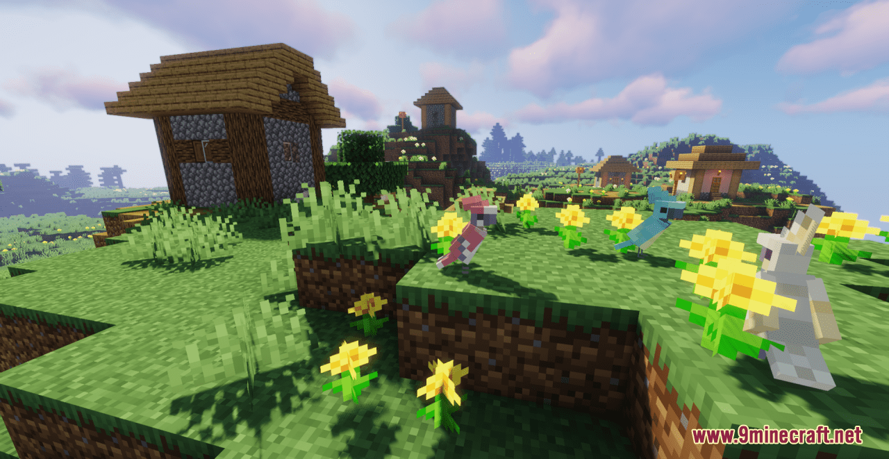 Aesthetic Birds Resource Pack (1.20.6, 1.20.1) - Texture Pack 13