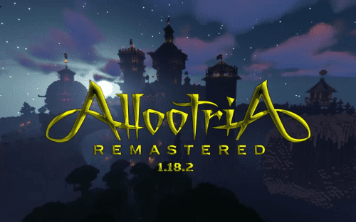 Allootria Remastered Map (1.21.1, 1.20.1) for Minecraft Thumbnail