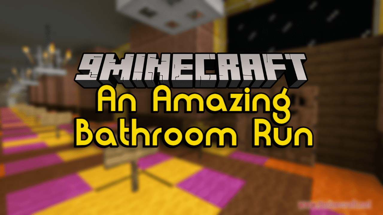 An Amazing Bathroom Run Map (1.21.1, 1.20.1) - Find The Bathroom 1