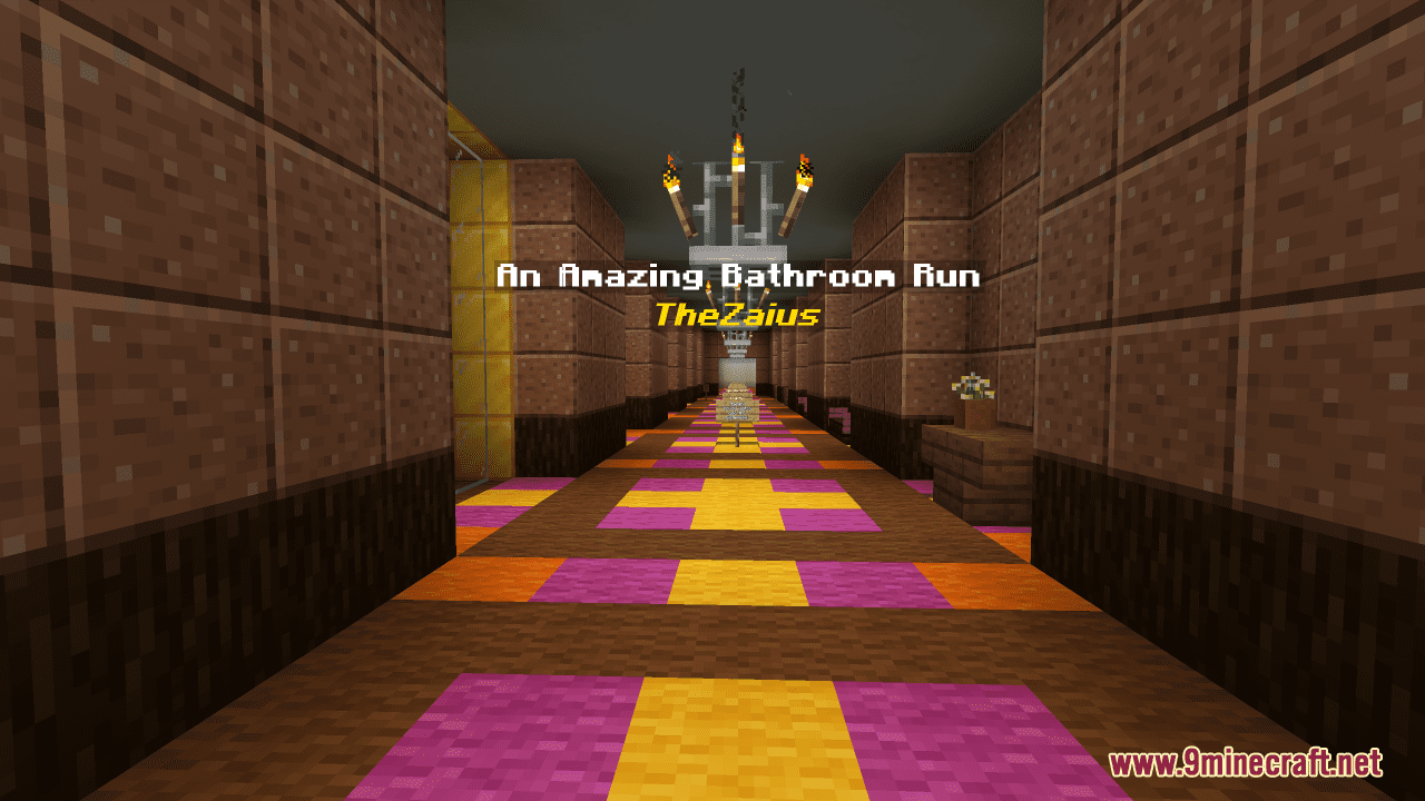 An Amazing Bathroom Run Map (1.21.1, 1.20.1) - Find The Bathroom 4