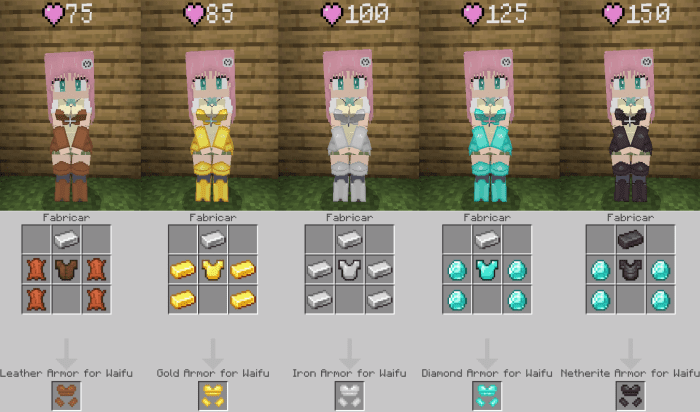 Anime Waifus Addon (1.20, 1.19) - MCPE/Bedrock Mod 8