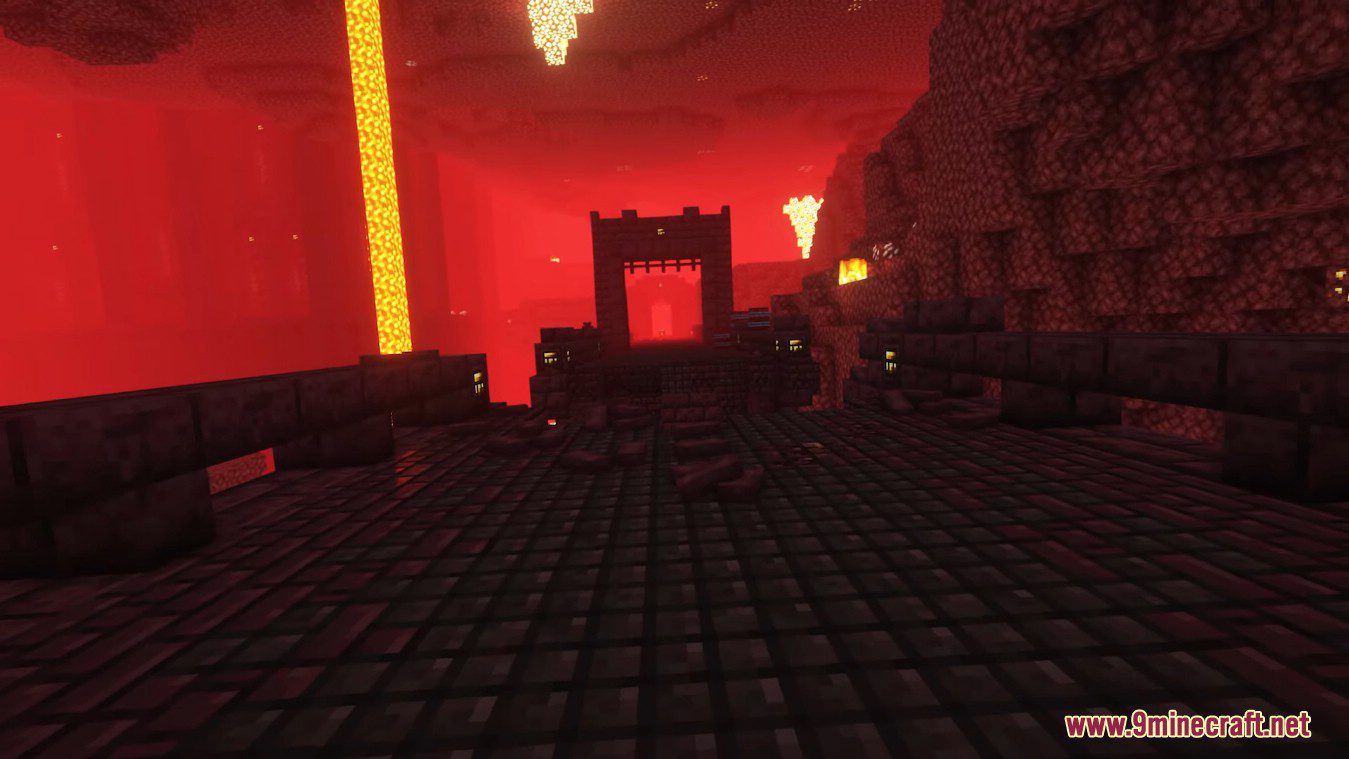 Apocalyptic Fortress Mod (1.19.3, 1.19.2) - Nether Fortress Overhaul 2