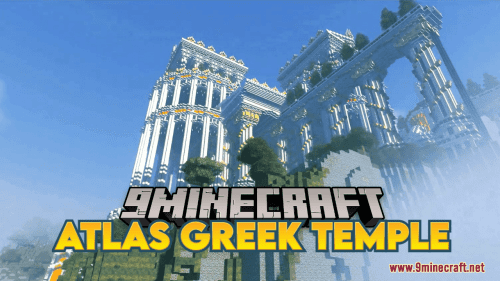 Atlas Greek Temple Map (1.21.1, 1.20.1) – Greek Style Temple Megabuild Thumbnail