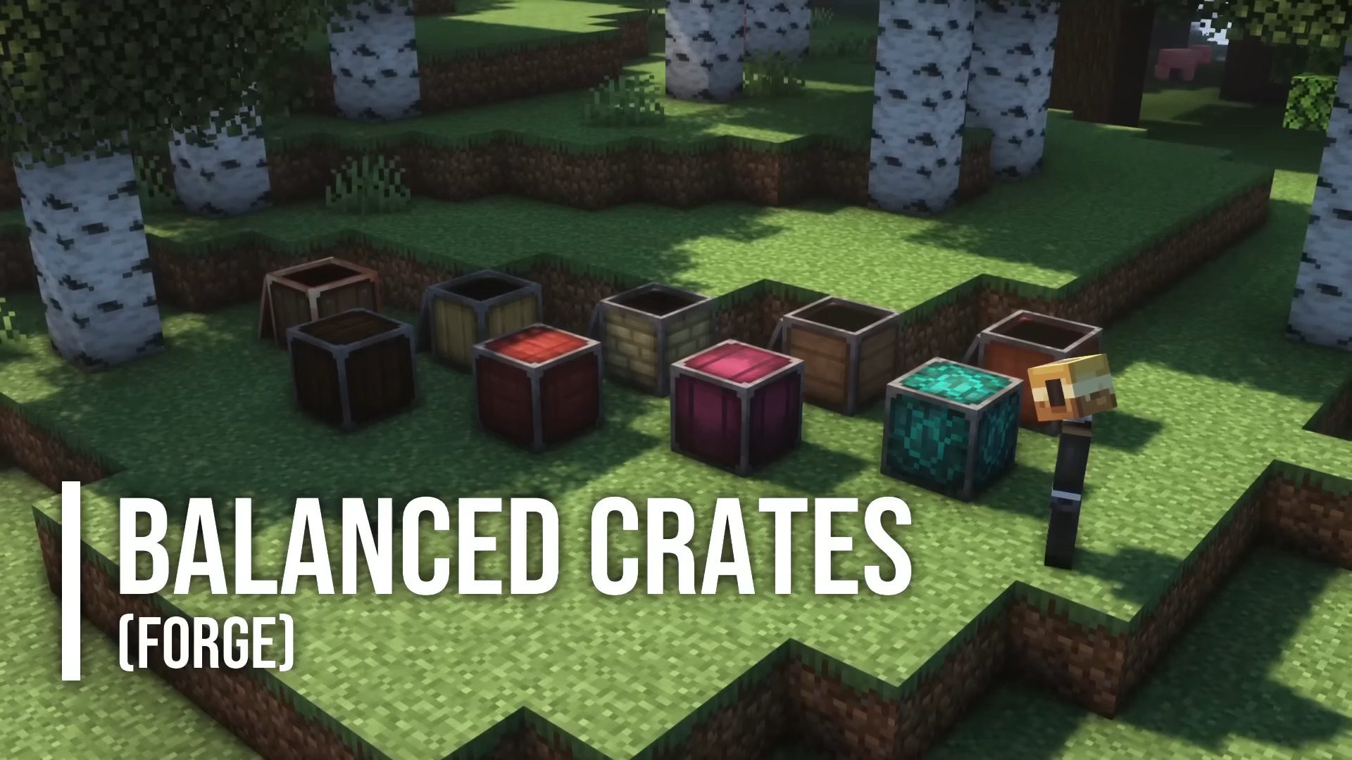 Balanced Crates Mod (1.20.1, 1.19.4) - Vanilla-Friendly Crate Blocks 1