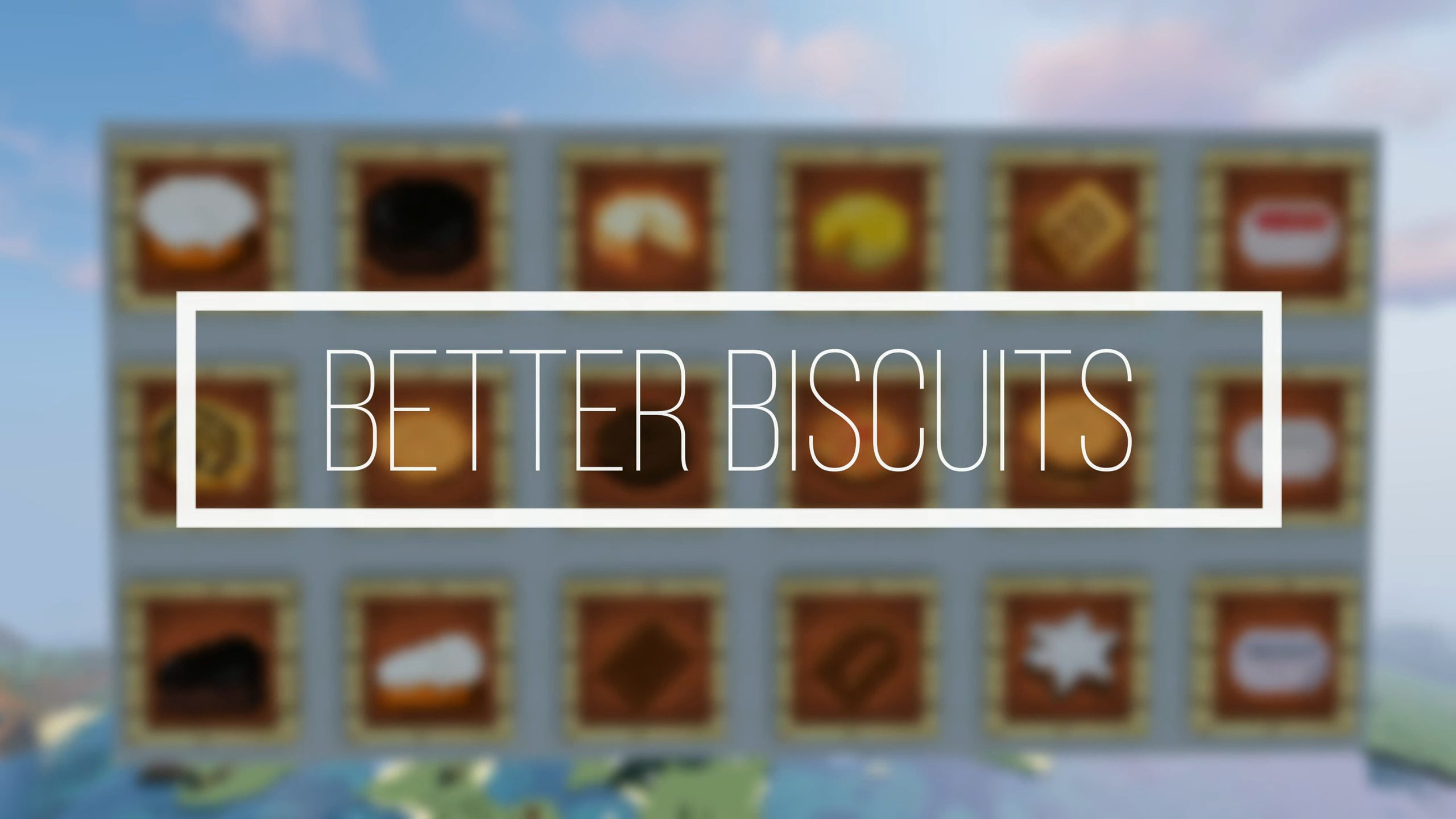 Better Biscuits Mod (1.19.3, 1.18.2) - Sugar Sweet Change in the Game 1