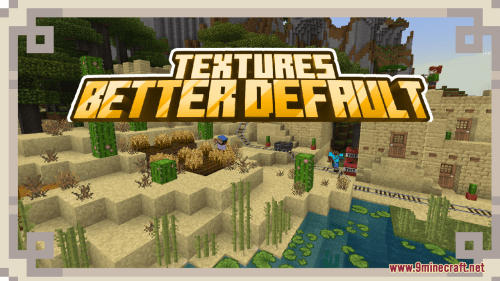 Better Default Textures Resource Pack (1.20.6, 1.20.1) – Texture Pack Thumbnail