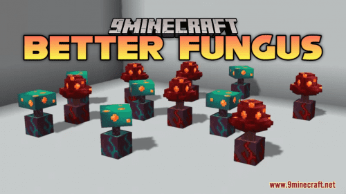 Better Fungus Resource Pack (1.20.6, 1.20.1) – Texture Pack Thumbnail