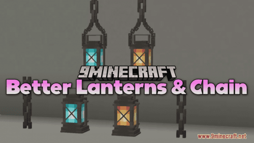 Better Lanterns & Chain Resource Pack (1.20.6, 1.20.1) – Texture Pack Thumbnail