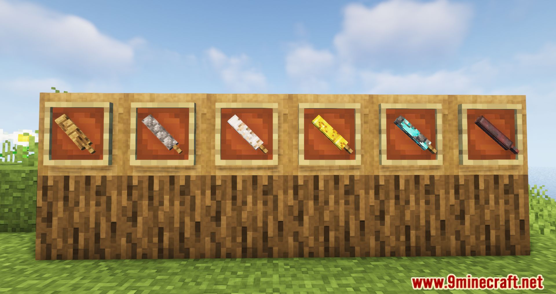 Blades Plus Mod (1.19.4, 1.18.2) - Add New Weapons To The Game 2