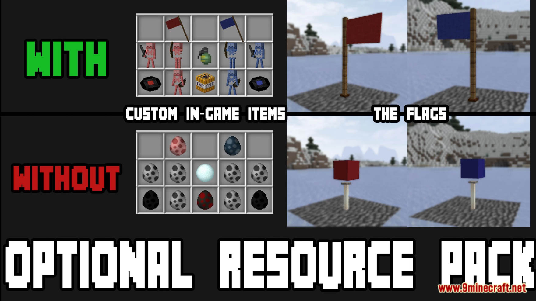 Capture The Flag Mode Data Pack (1.20.2, 1.19.4) - Custom Capture The Flag Gamemode! 3