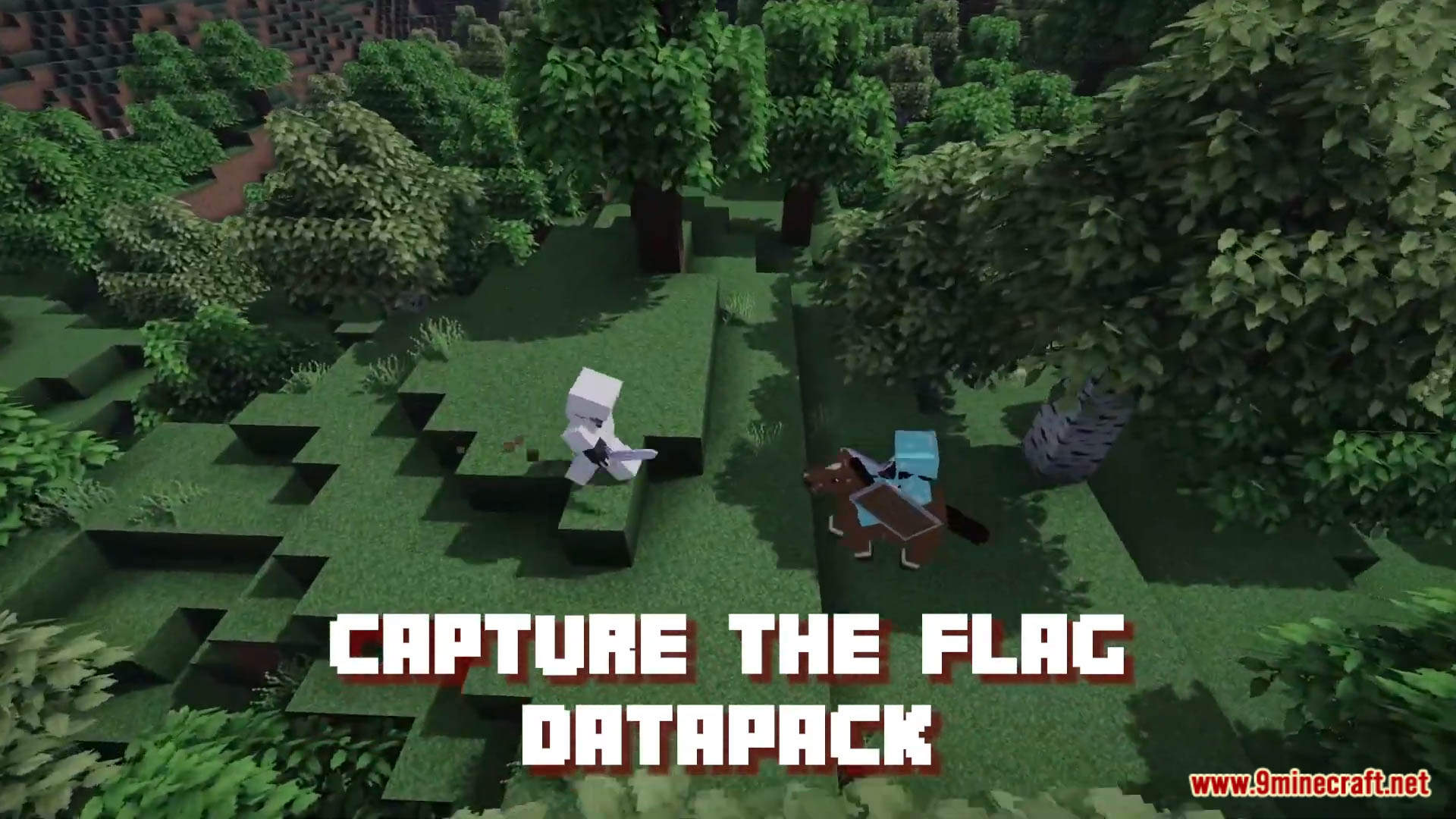 Capture The Flag Mode Data Pack (1.20.2, 1.19.4) - Custom Capture The Flag Gamemode! 7