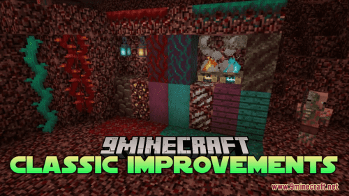 Classic Improvements Resource Pack (1.21, 1.20.1) – Texture Pack Thumbnail