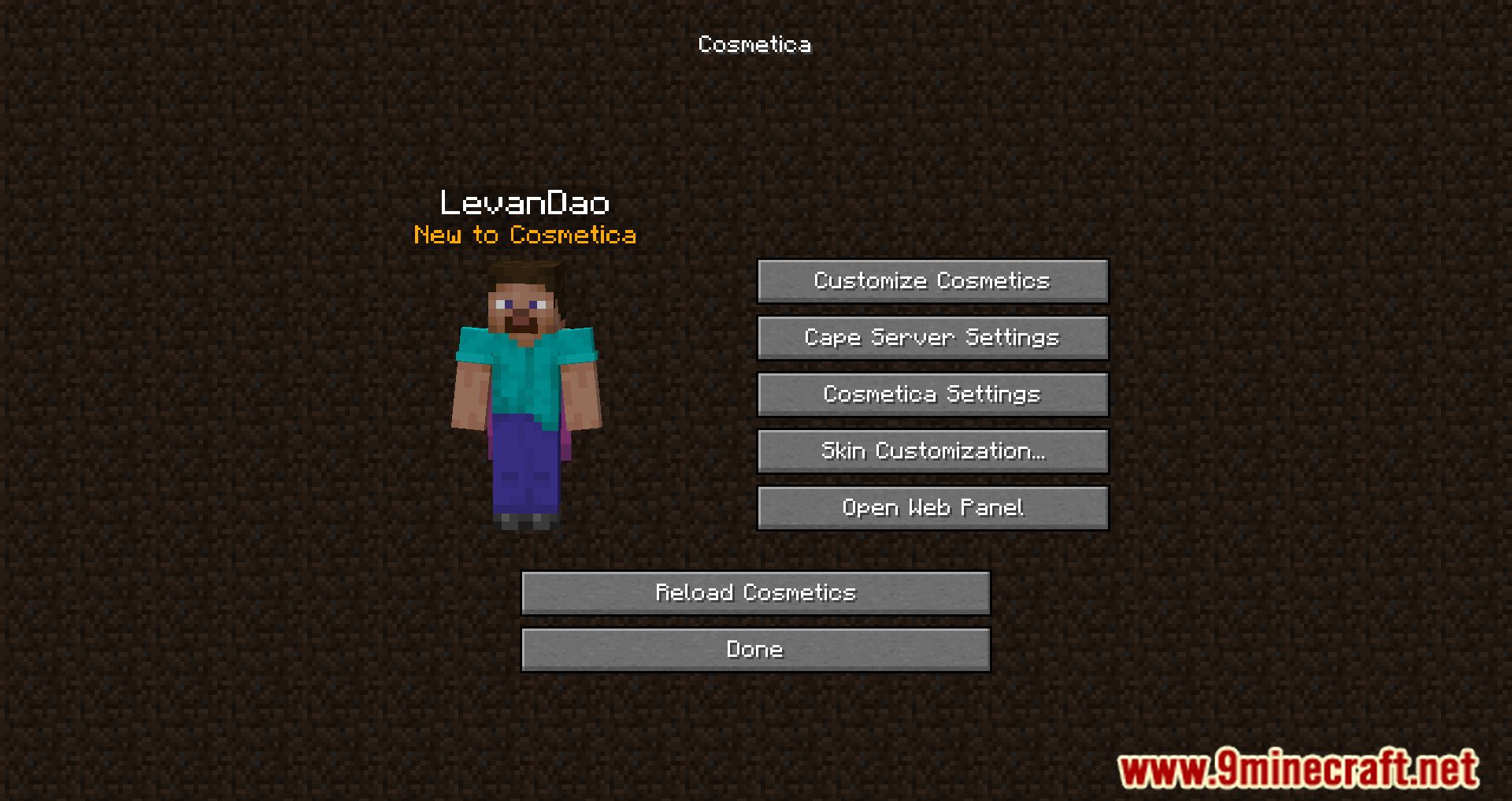 Cosmetica Mod (1.20.4, 1.19.4) - Customize Your Skin 3